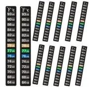 Digital Temperature Sticker, Aquarium Thermometer Strips,Fish Tank Thermomete...