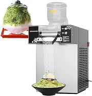 Commercial Snowflake Ice Machine, Electric Ice Cream Crusher, Korean Snowflake Ice Machine, Suitable for Restaurants, Supermarkets, Cafes,120KG