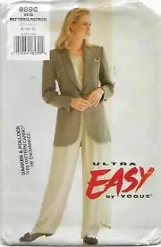 C170 VOGUE 8896: MIX & MATCH SIZE 8-12 SEWING PATTERN