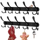 Bjiotun Coat Rack Wall Mounted 2 Pack Wall Hooks Stainless Steel Wall Hanger