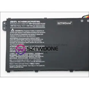 Acer 宏碁 AC14B8K V3-371G R3-131T R7-371T E5-771G 原廠電池 筆電電池