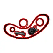 Timing Belt Kit & HAT for Toyota Landcruiser 80 100 Coaster 4.2L 1HD-FTE