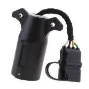 Trailer 7 Way Flat Blade to 4 Adapter Connector for