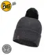【BUFF 西班牙 TIM 美麗諾針織保暖毛球帽《深灰》】126463/羊毛帽/針織帽/毛線帽/休閒帽