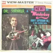 DR SHRINKER & WONDERBUG KROFFT SUPERSHOW 3d View-Master 3 Reel Packet NEW SEALED