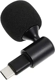Vaguelly 1Pc Type C Microphone Bendable USB C Mic for Mobile Devices Lightweight and Portable Compatible with Android Phones and Tablets for Live Streaming Gaming and Voice