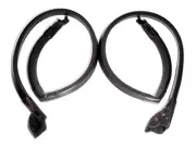 1973-1977 Oldsmobile Cutlass 2 door hardtop roof rail weatherstrip seals, pair
