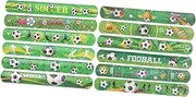 ａ aternee 12Pcs Snap Bracelets Bands Slap Band Soft PVC Wristband Comfortable for Party Supplies FLAVORS Gift Kids Classroom Rewards