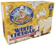 Lot Of 3 Boxes Cousin Willie's Simply White Cheddar Microwave Popcorn Gluten