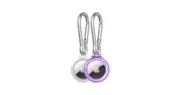 Tech21 EvoPop for AirTag (2 pack) - Light Purple/Clear