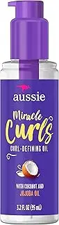 Aussie Miracle Curls Curl-defining Oil Hair Treatment - 3.2 Fl Oz, 3.2 Oz