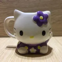 在飛比找蝦皮購物優惠-Hello Kitty日本北海道小樽銀之鐘咖啡杯 Hello