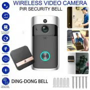 Wireless WiFi Video Doorbells Two-Way Smart Phone Door Ring Security Camera Bell