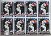 DYLAN DREILING RANGERS RC 1st 2024 BOWMAN DRAFT #BD-42 RC Lot Of 8