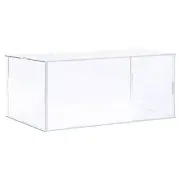 Acrylic Display Case Plastic Box Cube Storage Box Transparent 26x16x10.5cm