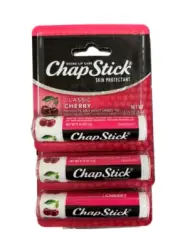 ChapStick Lip Balm Classic CHERRY Carded ( 3 pack ) /