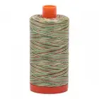 AURIFIL QUILT THREAD - 50 WT - 1422 yds #4650, Variegated Leaves