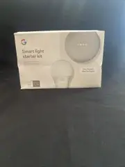 Google Home Mini with Smart Light Bulb Starter Kit - New!