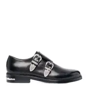Buckle loafers 40 black
