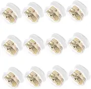 Homoyoyo 6 Pairs Flat Secure Earring Backs for Droopy Ears Hypoallergenic Lifters for Enhanced Elegance at Parties Weddings Formal Dinners