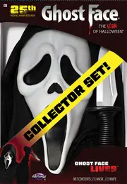 Fun World Ghost Face Anniversary Boxed Set - Costume Accessory silver/clear