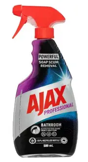 2 x Ajax Professional Bathroom Disinfectant Cleaner 500mL – Trigger Surface Spray Cleaner
