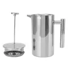 HG (800ml)French Press Coffee Maker 304 Stainless Steel Double Wall Teapot Hand