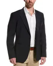 Reiss Hope Wool-Blend Blazer 44 Blue