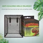 Reptile Lamp Guard Shade UVB Heat Lamps Mesh Cover for Reptiles Habitat & Tanks