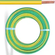 4mm² BVR Pure Copper Electrical Wire - 30~200ft Flexible PVC Insulated Cable 450/750V Flame Retardant High Conductivity for Home Appliances & Lighting (1-Core)(30ft)