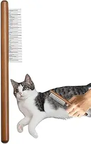 Pet Dematting Comb | Puppy Knot Remover Tool - Lightweight Pet Flea Removal Tool For Small, Medium & Large Dog Cats