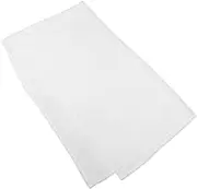 ERINGOGO Short Sheer Curtain White Drape for Kitchen and Bedroom Light Filtering Privacy Valance Drape Contemporary Window Treatment