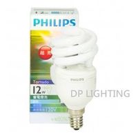 PHILIPS 飛利浦 Tornado燈泡 13W E14 120V 小螺旋 白光