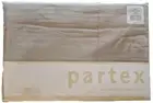 PARTEX Linen King Single Fitted Sheet with Pillowcases Set | 225TC Percale