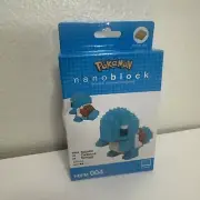 Nanoblock - Pokémon Squirtle Building Block Figurine 120 Pcs Model Set NBPM_004