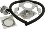 HD Complete Air Cleaner Breather Bracket Kit Harley Dyna Super Glide 95-99