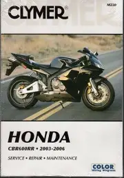 2003-2006 CLYMER HONDA MOTORCYCLE CBR600RR SERVICE SHOP MANUAL NEW M220