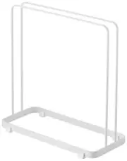 Yamazaki diatomaceous earth bath mat stand plate white 3141