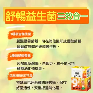 台塑醫之方 舒暢益生菌30包/盒 舒暢 複合益生菌 乳酸菌 鳳梨酵素