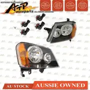 L&R Head Light Lamp Set For Holden Colorado RC 2/4DR 2008 2009 2010 2011 2012
