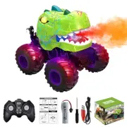 Dinosaur Toys for Kids 3-5, 360&#176; Rotating RC Stunt Car Monster Truck Toys w