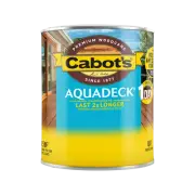 Cabot''s 250ml Jarrah Aquadeck Sample Pot Low Odour Decking Oil Highly Durable