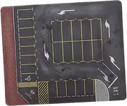 Generic 1:64 Parking Lot Mat Background,Nonslip,Layout,Diorama Pad Mini Car Garage Model Building for Vehicle Scene Toy
