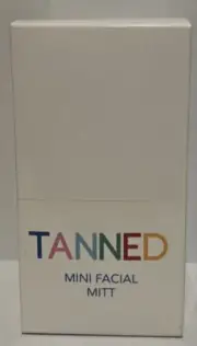 Tanned Mini Facial Mitt, 6 Mini Mitts Per Box Various Colours, Tanning Glove.
