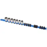 Kincrome 3/8 Drive Socket Rail 17 Clip Ball Bearing Style Latching System- K2074