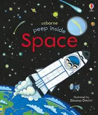 在飛比找Yahoo!奇摩拍賣優惠-＊小容容＊Usborne Peep Inside Space