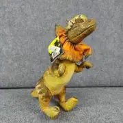 Vintage Jurassic Park Dilophosaurus Dinosaur Plush Dakin 1992 JP Spitter New Tag