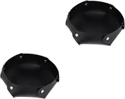 SAFIGLE 2pcs Dice Tray Key Tray Trays for Decor Puzzle Stand Leather Bracers Decor Tray Bandejas Decorativas Portable Dice Pu Dice Storage Holder Dice Plate Desktop Storage Tray Office