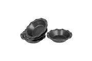 Non-Stick Fluted Pie Dish, Set of 4 - 13x3cm