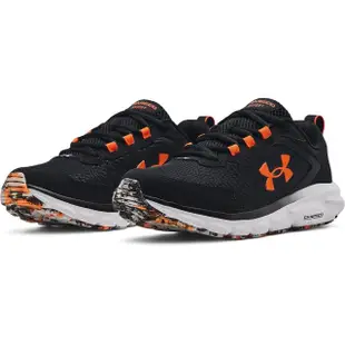 【UNDER ARMOUR】男 Charged Assert 9 Marble慢跑鞋 運動鞋_3024852-002(黑)